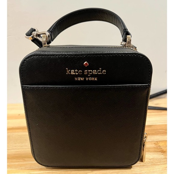 kate spade Bags Kate Spade Daisy Vanity Crossbody Bag Ladies Square Black Small Poshmark